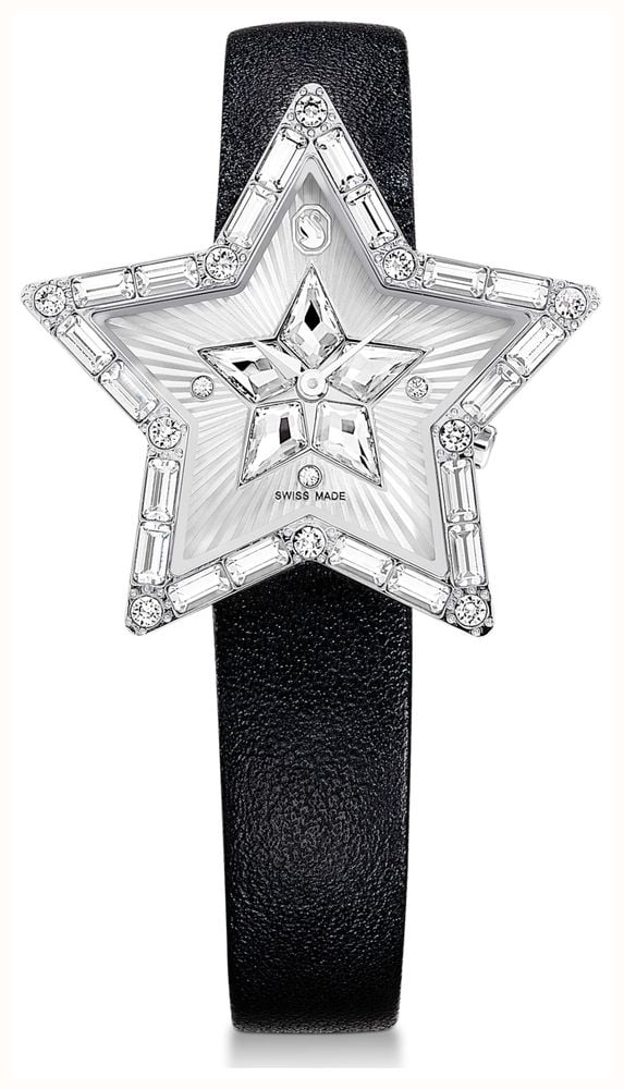 Swarovski Women's Symbolica (36mm) Silver Crystal-Set Star