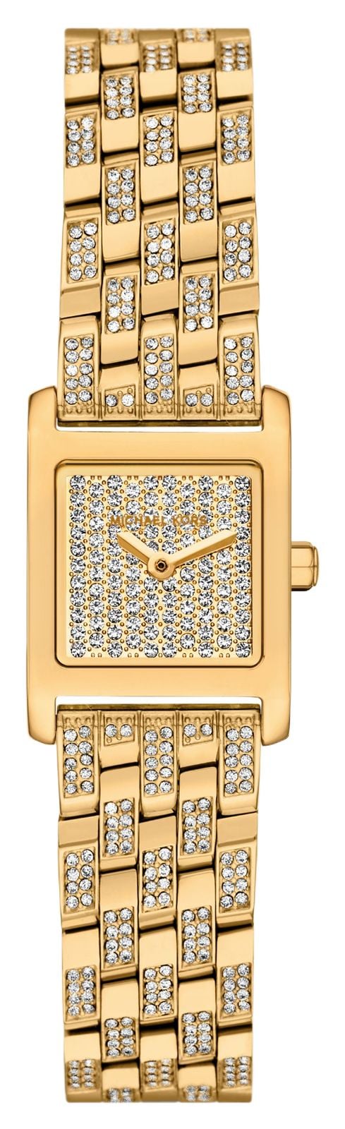 Michael Kors Georgie pavÃ© quartz (19mm) cadran or serti de montre