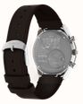 Timex Peanuts x Q Times Chronograph 40mm Brown Leather Strap TW6A04400 - alternate view 5