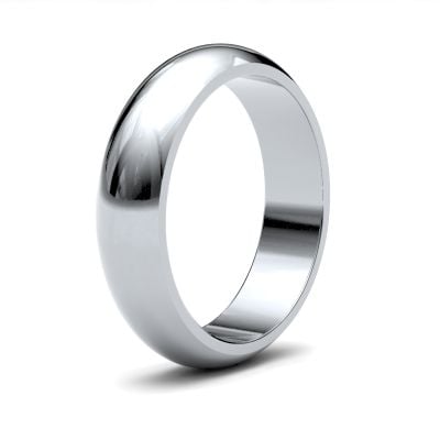 James Moore Wedding Ring Paladio | 5 mm | pesado | tamaño D | ag_5ghd-pd AG_5GHD-PD
