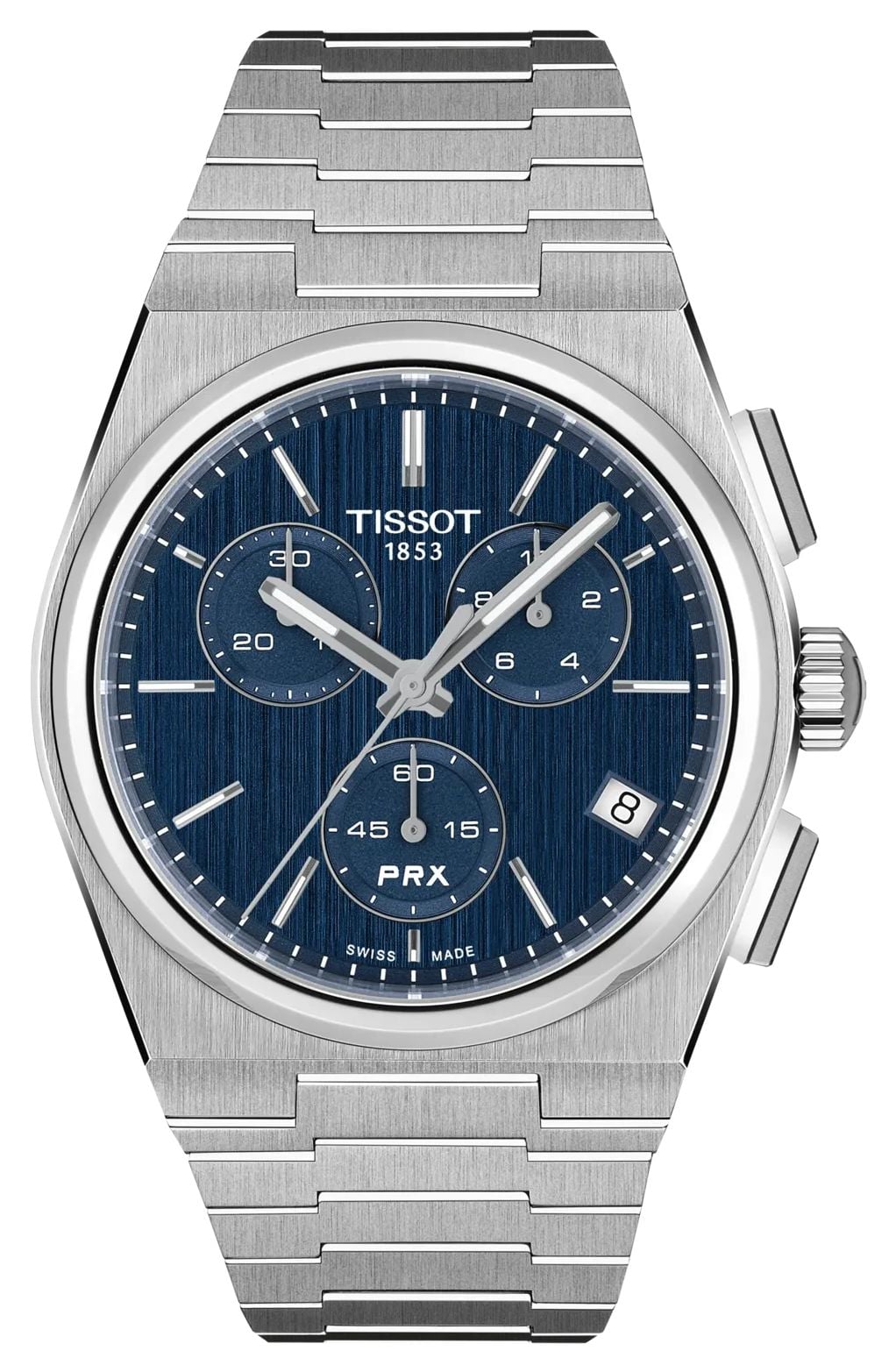 Tissot Prx chronographe à quartz (41mm) cadran bleu montre