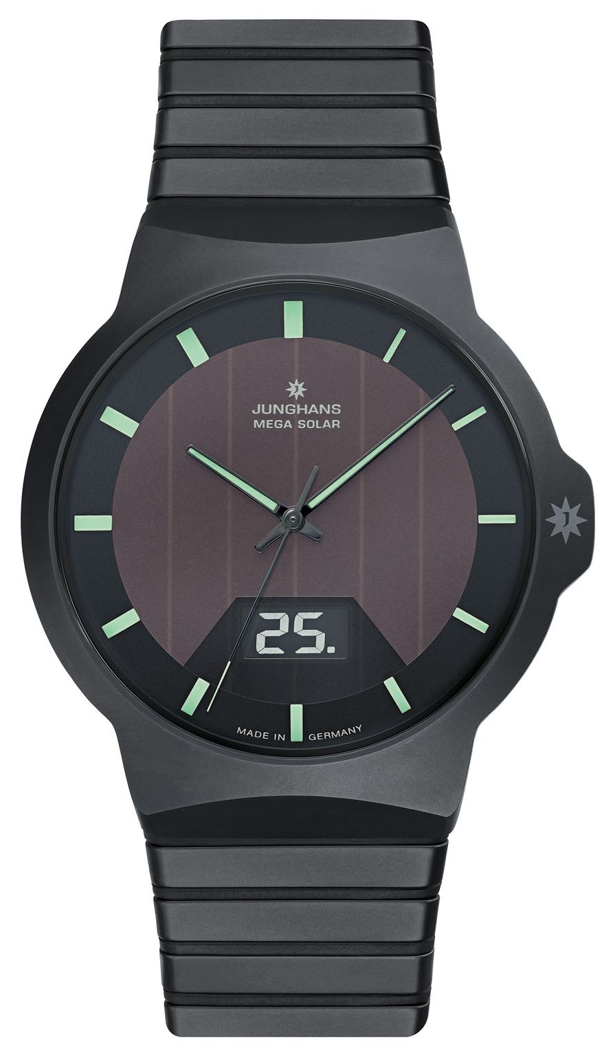 Junghans Force Mega Solar Sapphire Glass 18/1938.44 Watch