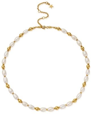 ChloBo Ocean Pearl Necklace Gold-Plated Sterling Silver GNLPFR