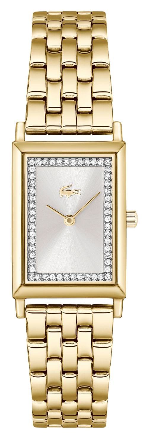 Lacoste Catherine quartz (20,7x28,3mm) cadran argent effet montre