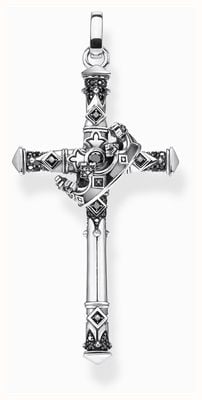 Thomas Sabo Cross and Crown Pendant Sterling Silver - Pendant Only PE886-643-11