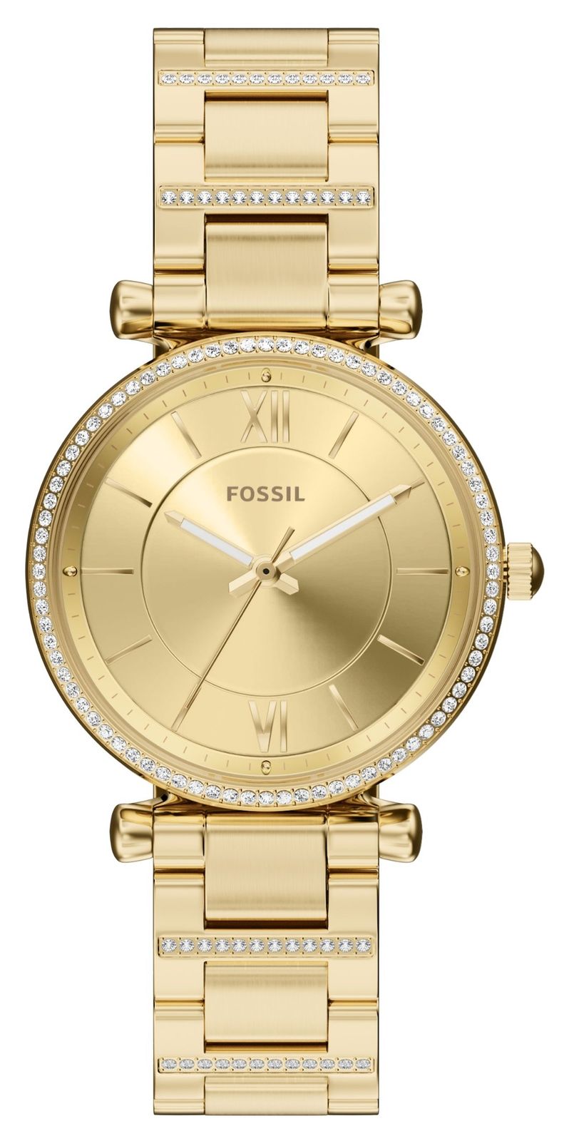 Fossil Carlie Ã  trois aiguilles Ã  quartz (35 mm), montre