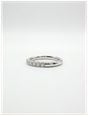 0.50ct Round Brilliant Natural Diamond Platinum Half Eternity Ring HET100162 - alternate view 2