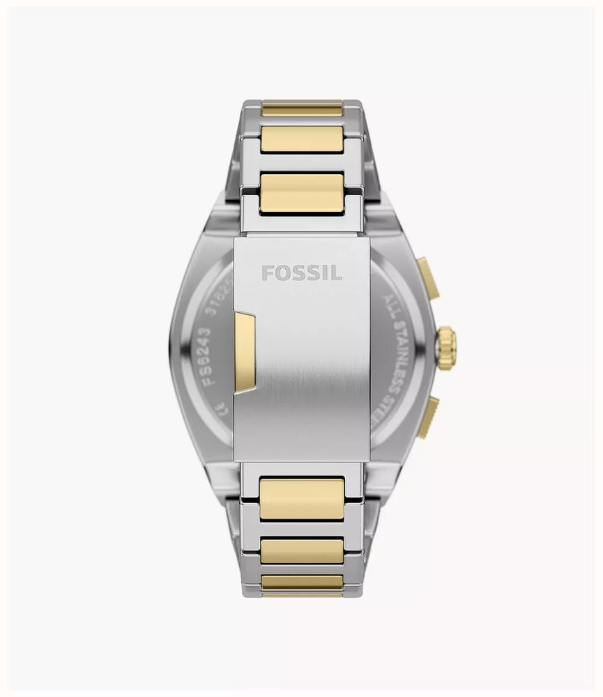 Fossil Everett 44 mm Chronograph Two-Tone Stainless Steel FS6243 - vista alternativa 2