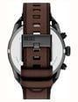 Diesel Spiked Black Leather Brown Dial Watch DZ4735 - alternative Ansicht 3