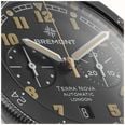 Bremont Terra Nova Chronograph Automatic (42.5mm) Black Anthracite Metal Dial / Brown Leather Strap TN42-CHR-SS-BK-L-S - vista alternativa 4
