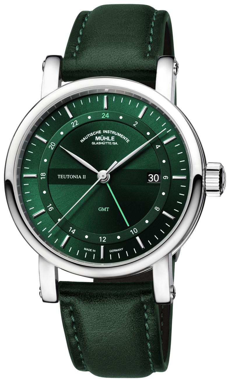 MÃ¼hle GlashÃ¼tte Teutonia ii gmt automatique (41 mm) cadran montre-image-136519