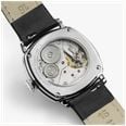 Hamilton American Classic Cushion Mechanical (30mm) Enamel White Dial / Black Leather Strap Watch H36109720 - alternate view 6