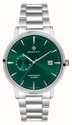 GANT East Hill (43 mm), grünes Zifferblatt / Edelstahl G165019