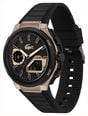 Lacoste Bronze And Black Silicone Strap LC33 Watch 2011517 - autre vue 3