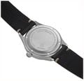 Damasko DF10 Three-Hand Automatic (39mm) Black Dial / 'Vintage' Black Leather Strap Watch DF10-AUTO BLACK - vista alternativa 3