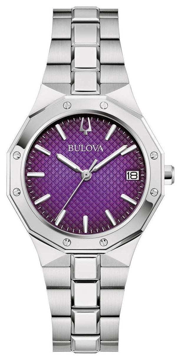 Bulova Prestige Ã  quartz (32 mm) avec cadran violet montre