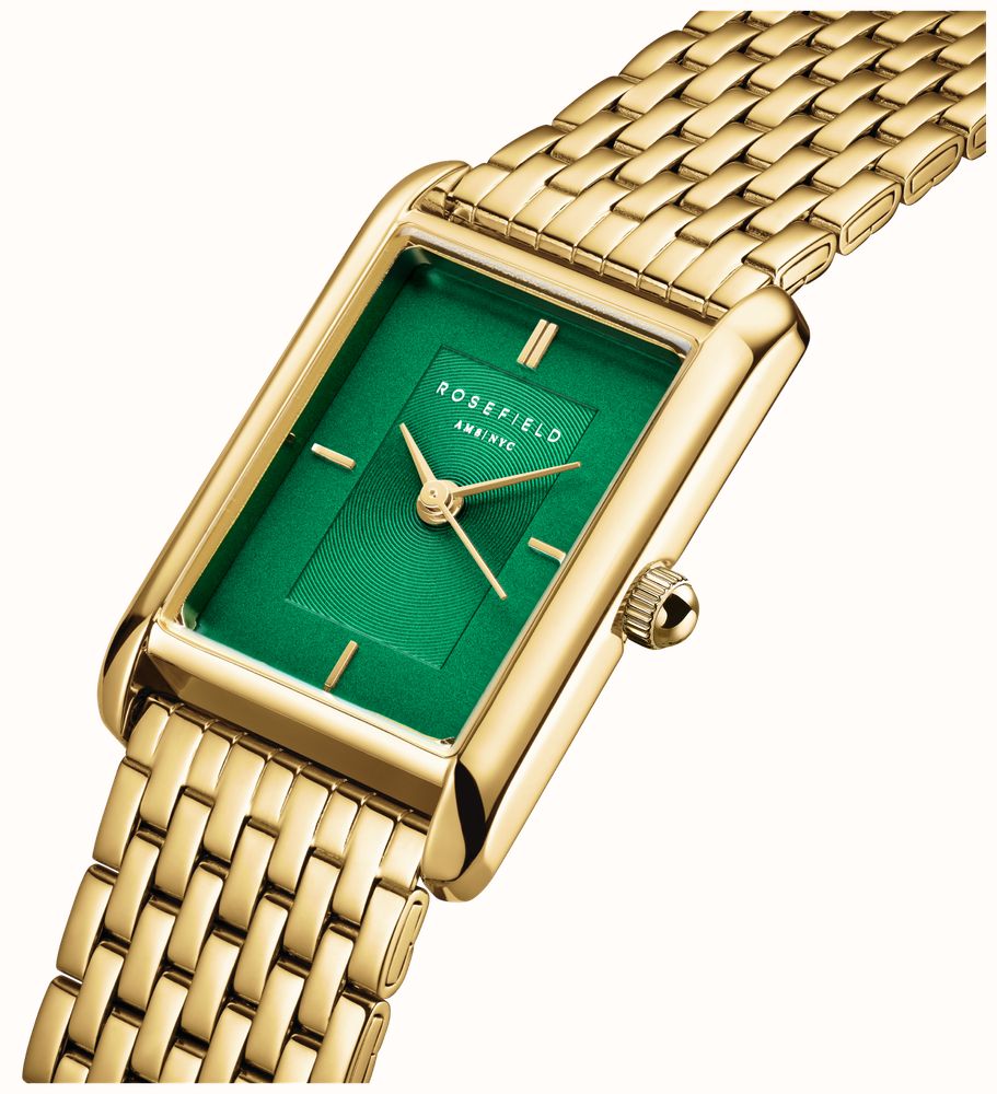 Rosefield Orologio Donna Heirloom – Quadrante Bianco E Oro, Cinturino In Pelle Nera, 30,6mm, Movimento Al Quarzo - 2