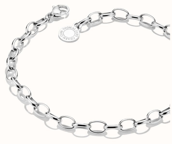 Thomas Sabo THOMAS SABO Anchor Chain Charm Bracelet – Original X0163-M02-21-L17 - vista alternativa 2