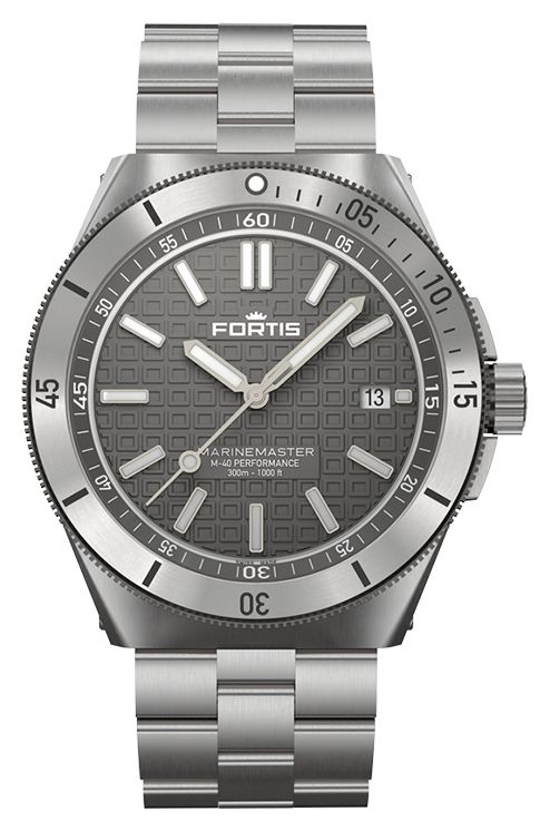 Fortis Marinemaster M-40 Performance Rockstone Gray (40Mm) Watch-image