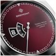 Bremont Terra Nova Jumping Hour Automatic (40.5mm) Burgundy Sunray Lacquered Dial / Burgundy Leather Strap TN40-JH-SS-BG-L-S - vista alternativa 6