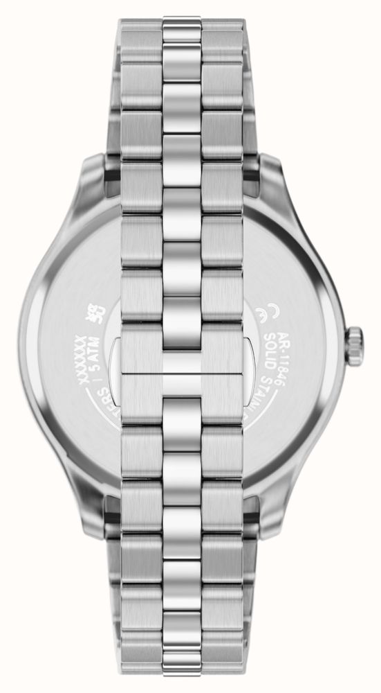 Emporio Armani Dario Gift Set (41mm) Light Blue Dial / Stainless Steel Bracelet AR80090SET - vista alternativa 4