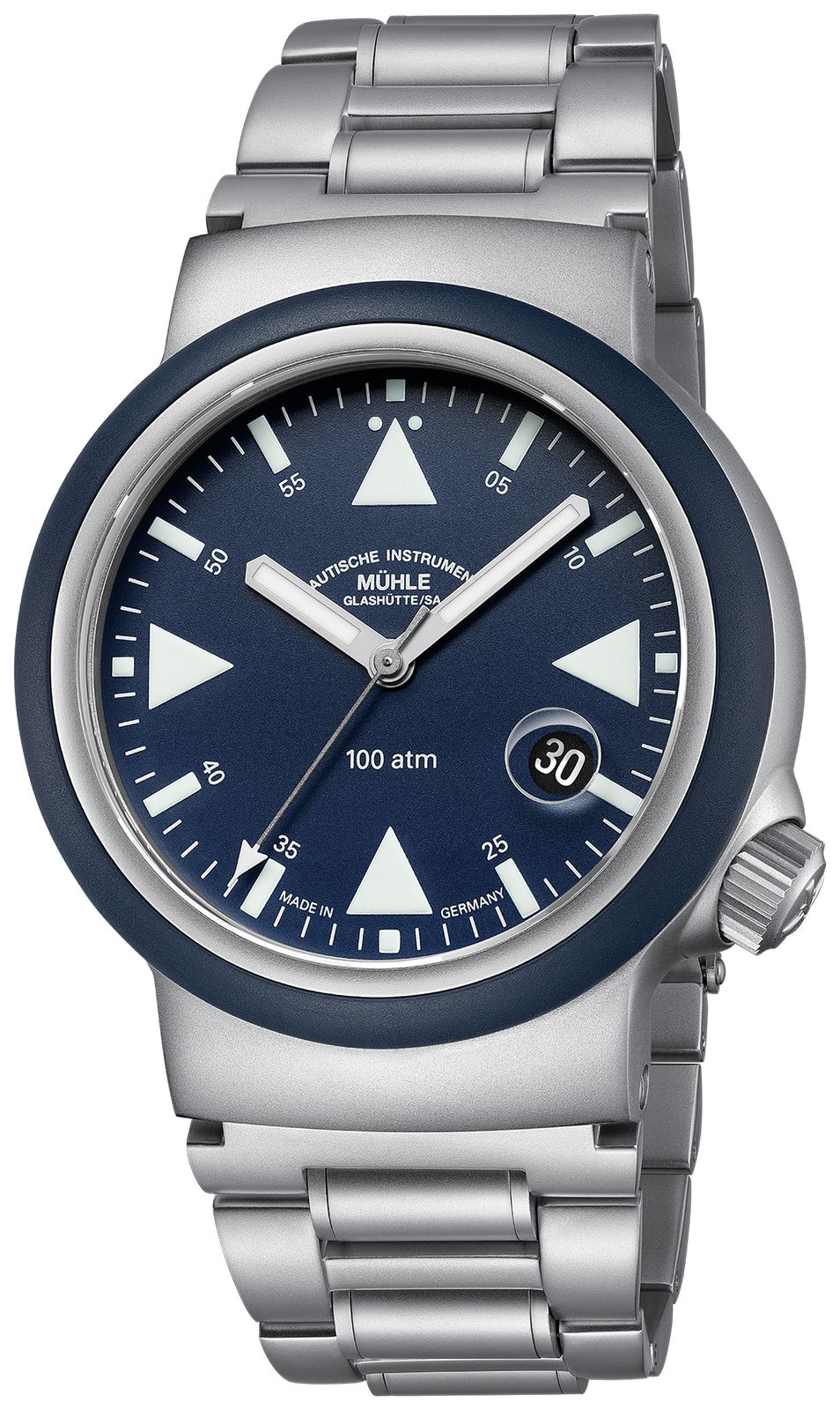 Mühle Glashütte S.a.r. Rettungstimer Automatik (42 mm) uhr-image-169299