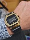 Customer picture of Casio Mens Gold Case Black Strap Watch GM-5600G-9ER