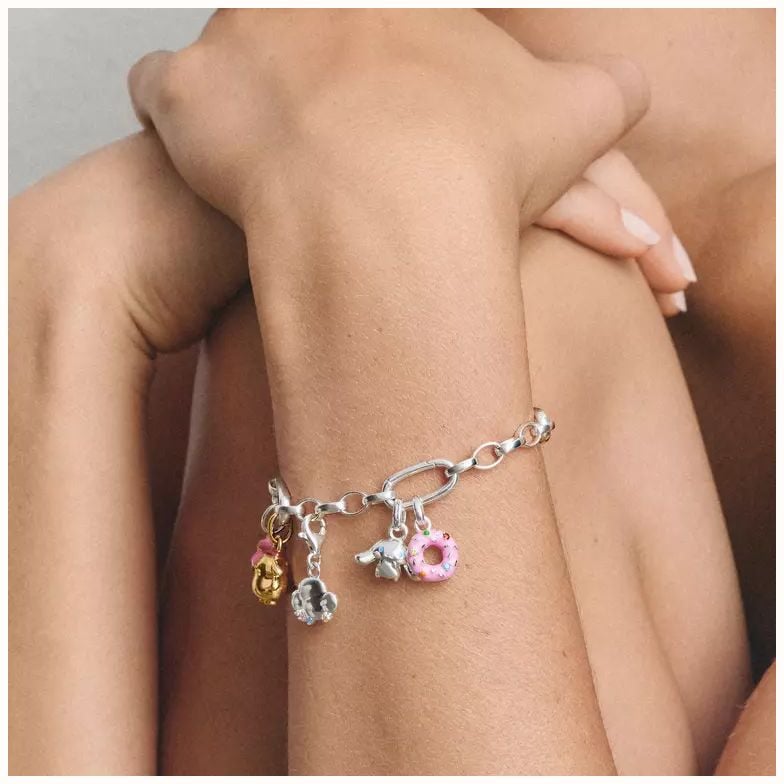 Thomas Sabo Donut Charm With Multicoloured Stones – Connect CC1367-M02-7 - alternatieve weergave 4