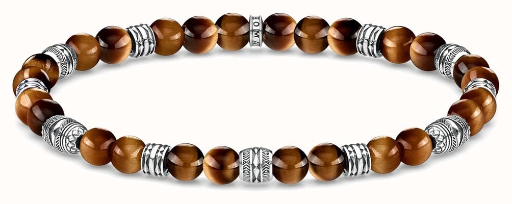 Thomas Sabo Rebel At Heart | Beaded Bracelet | 19cm A1923-826-2-L19