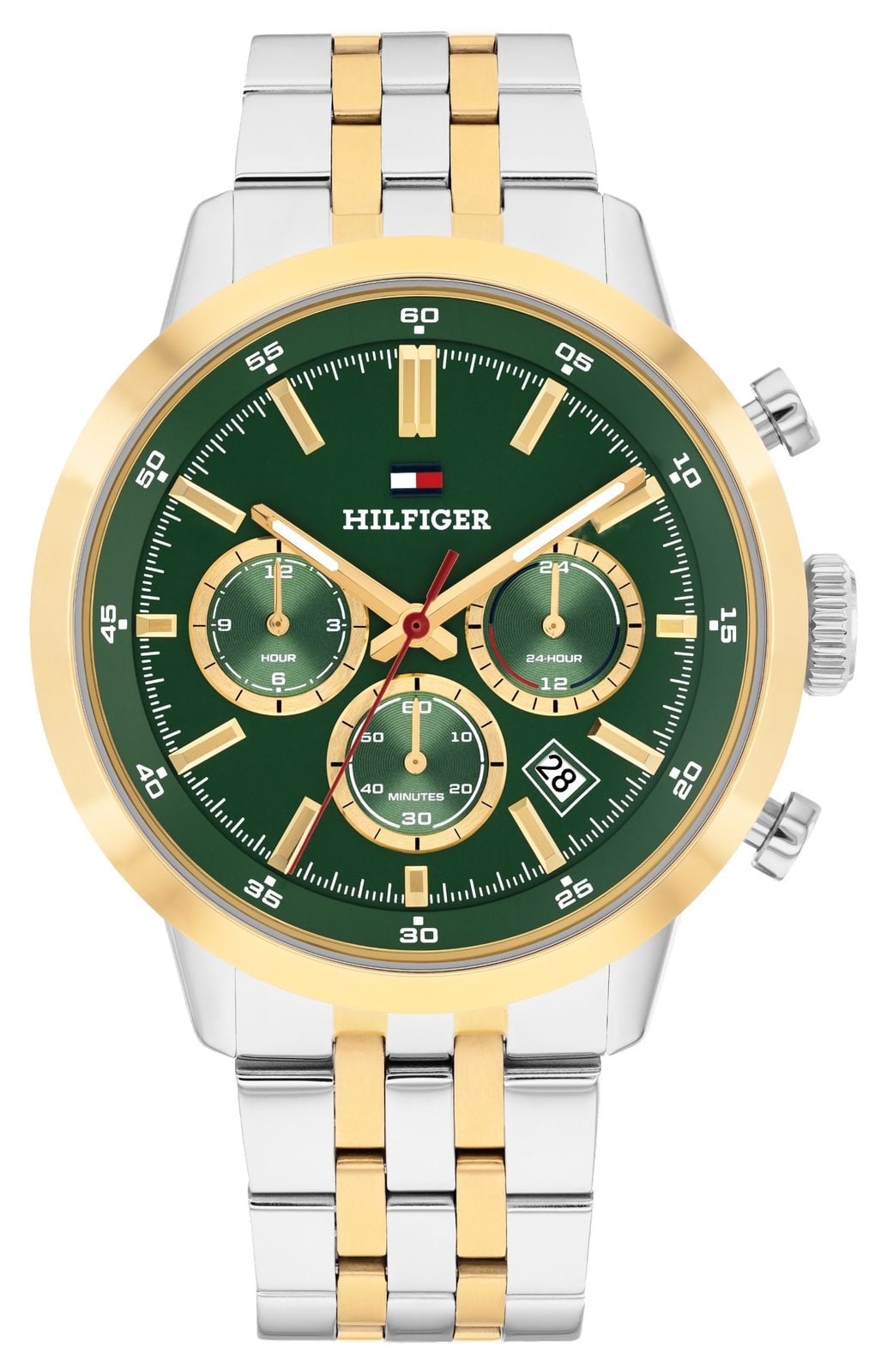 Tommy Hilfiger Chronographe Kent (43 mm), cadran vert / montre