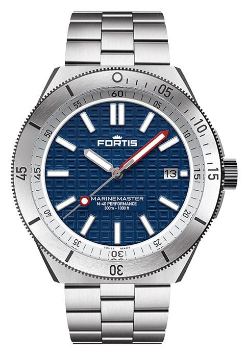 FORTIS Bracelet en acier inoxydable Marinemaster m-40 montre