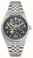 Ingersoll THE LANDING Automatic (40mm) Grey Skeleton Dial / Stainless Steel Bracelet I18701