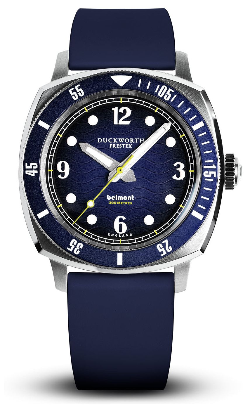 Duckworth Prestex homme belmont (42 mm) cadran bleu montre-image-133789