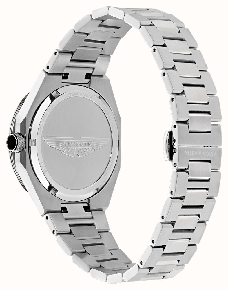 Aston Martin Thrill TKS W Quartz Multifunction (42mm) Black Dial / Stainless Steel Bracelet MTRI1F505 - alternate view 4