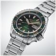 Seiko 5 Sports SKX SNZH Automatic (42.5mm) ‘Tweed Green’ Dial / Stainless Steel Bracelet Watch HDB005K1 - autre vue 3