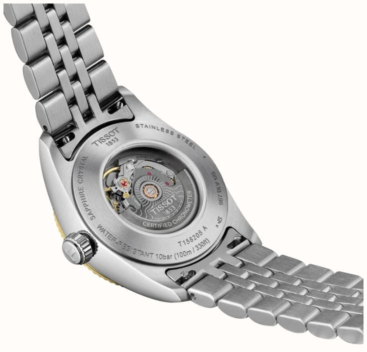 Tissot Ballade Automatic Chronometer (30mm) Silver Dial / Two-Tone Stainless Steel Bracelet T1562082203301 - autre vue 3