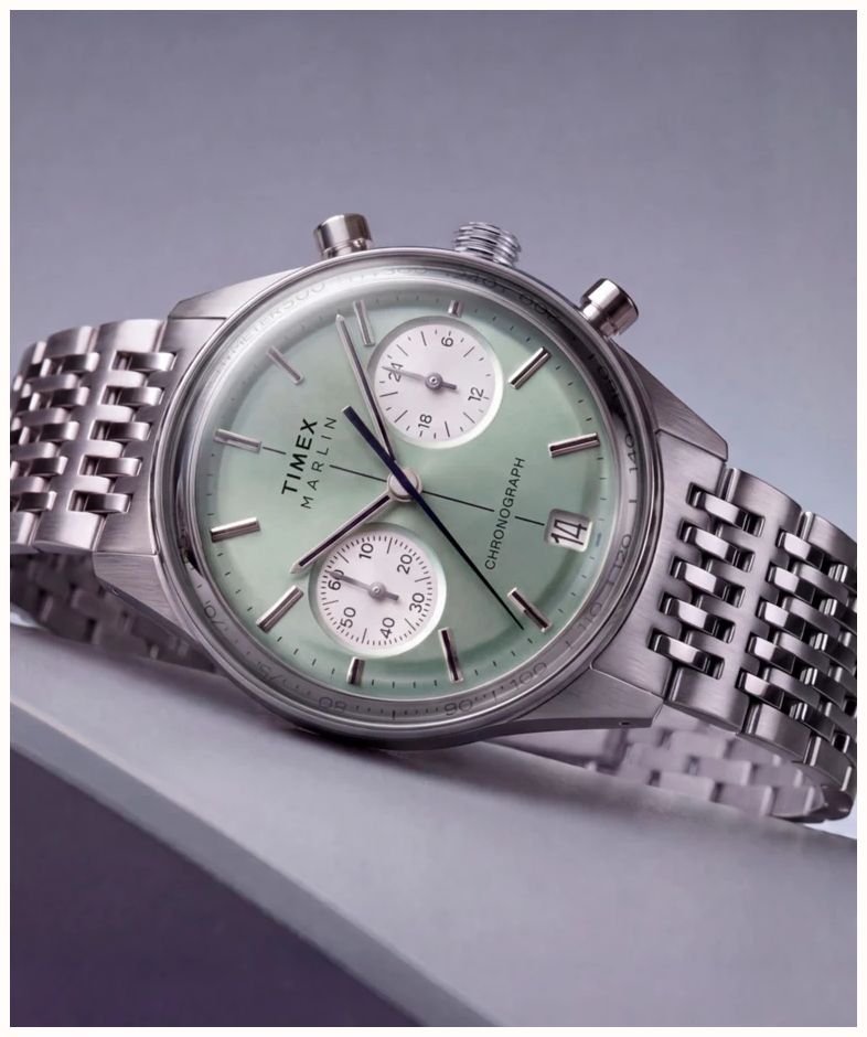 Timex Marlin Jet Chronograph 40mm Stainless Steel Bracelet TW2Y89800 - vista alternativa 5