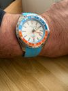 Customer picture of Certina DS Action Quartz (40mm) Black Dial / Stainless Steel Bracelet C0484101105100