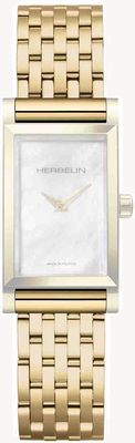 Herbelin Bracelet montre interchangeable Antarès - bracelet acier inoxydable pvd or uniquement BRAC17048P
