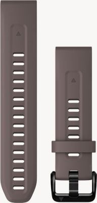 Garmin Quickfit 20 mm Armband nur schiefergraues Silikon 010-13102-10