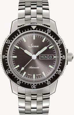 Sinn 104 st sa ia | pulseira de aço inoxidável de elo fino 104.014 FINE LINK BRACELET