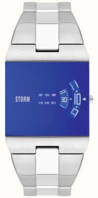 STORM | novo relógio remi quadrado lazer azul | 47430/LB