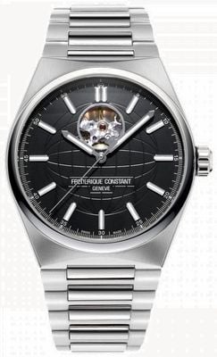 Frederique Constant Highlife Heartbeat Auto | Steel Bracelet | Black Dial FC-310B4NH6B