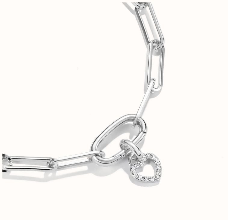 Thomas Sabo Heart Charm With White Zirconia – Connect CC1369-M02-14 - alternative Ansicht 2