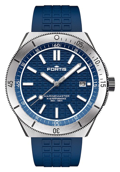 FORTIS Marinemaster M-40 Performance Ocean Blue (40mm) Watch-image-139882