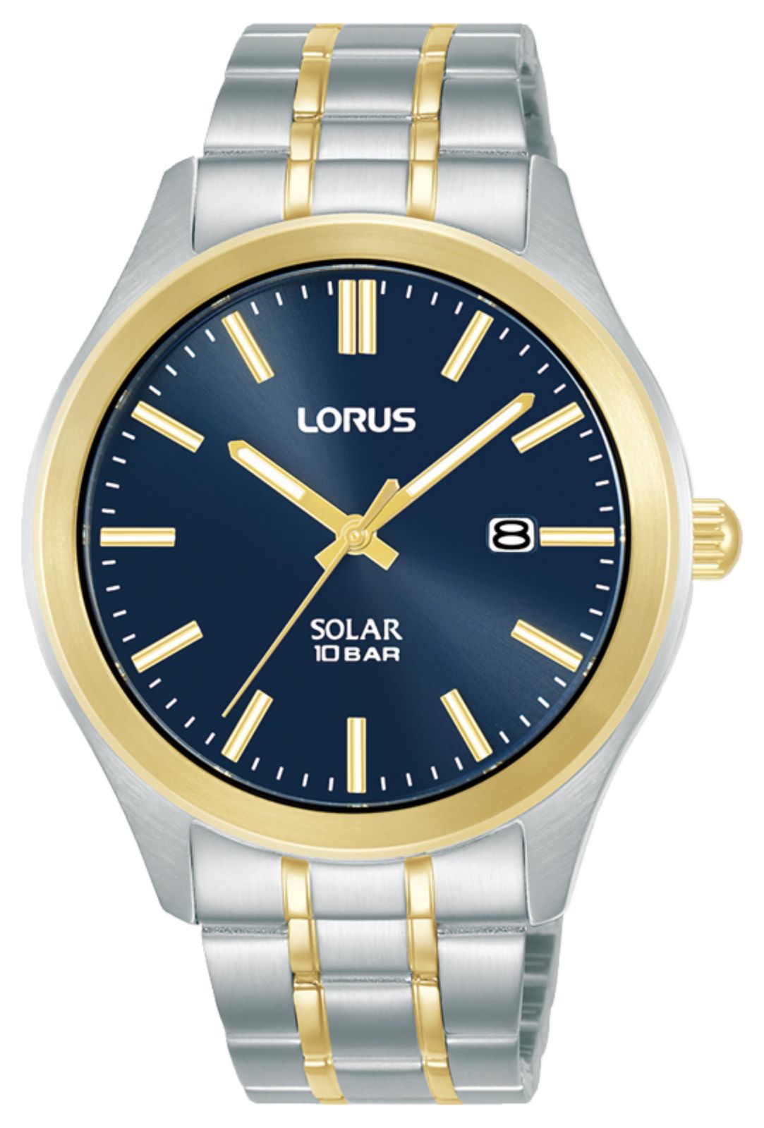 Lorus Cadran bleu soleillÃ© Ã©lÃ©gant (40 mm) / Bracelet montre-image-214050