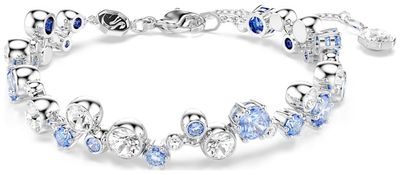 Swarovski Contella Bracelet, Mixed Cuts, Blue, 5722479