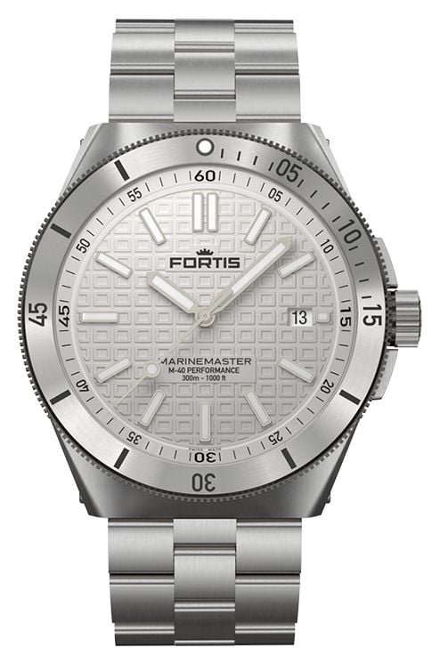 FORTIS Bracelet en acier inoxydable Marinemaster m-40 montre