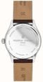 Frederique Constant Classics Quartz Date (40mm) Blue Clous de Paris Guilloché / Dark Brown Leather Strap FC-220N5B6 - альтернативный вид 3