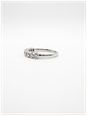 James Moore & Co 0.20ct Round Brilliant Natural Diamond 18ct White Gold Half Eternity Ring J49913 - 备用视图 2